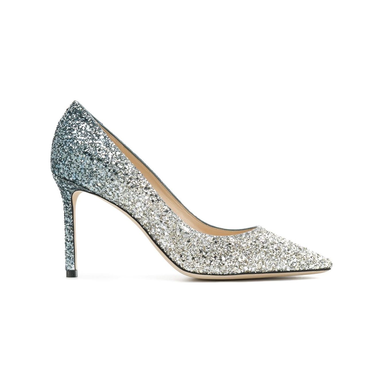 Jimmy Choo With Heel Silver High Heel Jimmy Choo