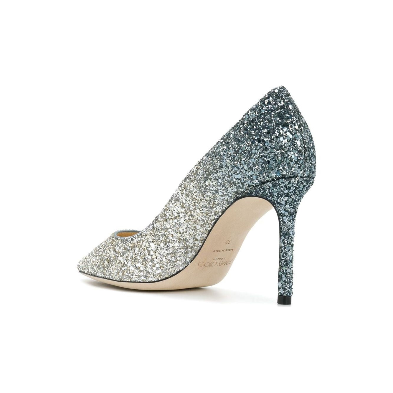 Jimmy Choo With Heel Silver High Heel Jimmy Choo