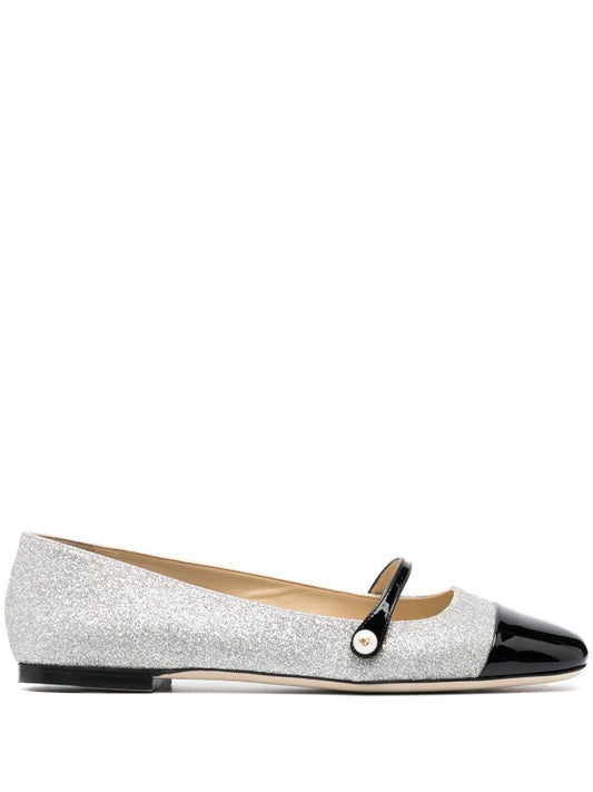 immy Choo Flat shoes Silver