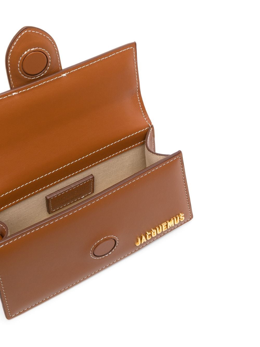 JACQUEMUS Bags.. Leather Brown Handbag JACQUEMUS