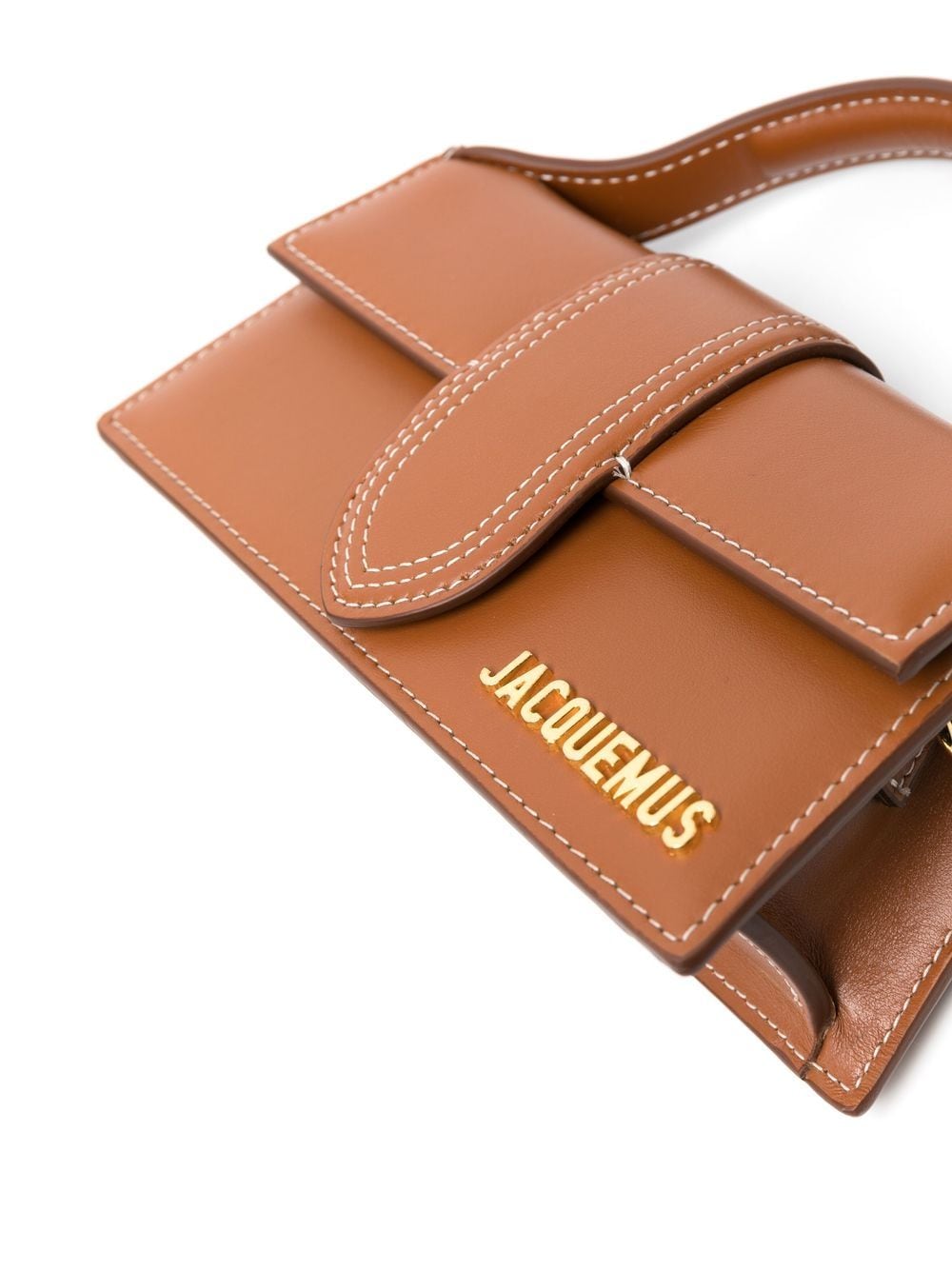 JACQUEMUS Bags.. Leather Brown Handbag JACQUEMUS