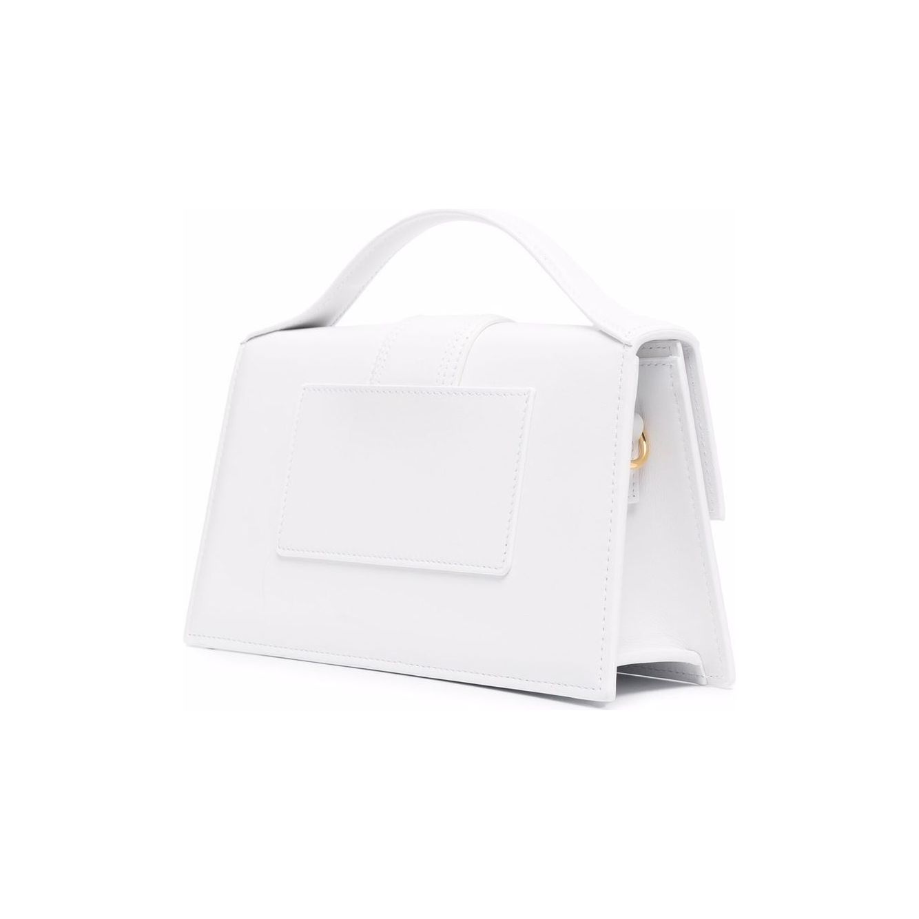 JACQUEMUS white leather Bag Handbag JACQUEMUS