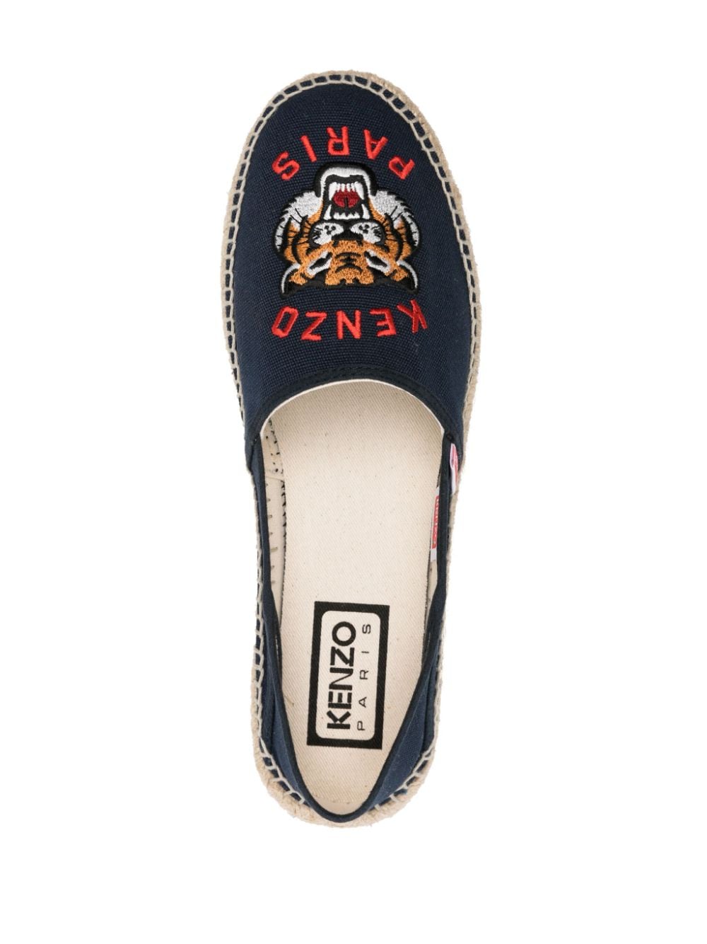 Kenzo Flat shoes Blue Espadrilles Kenzo