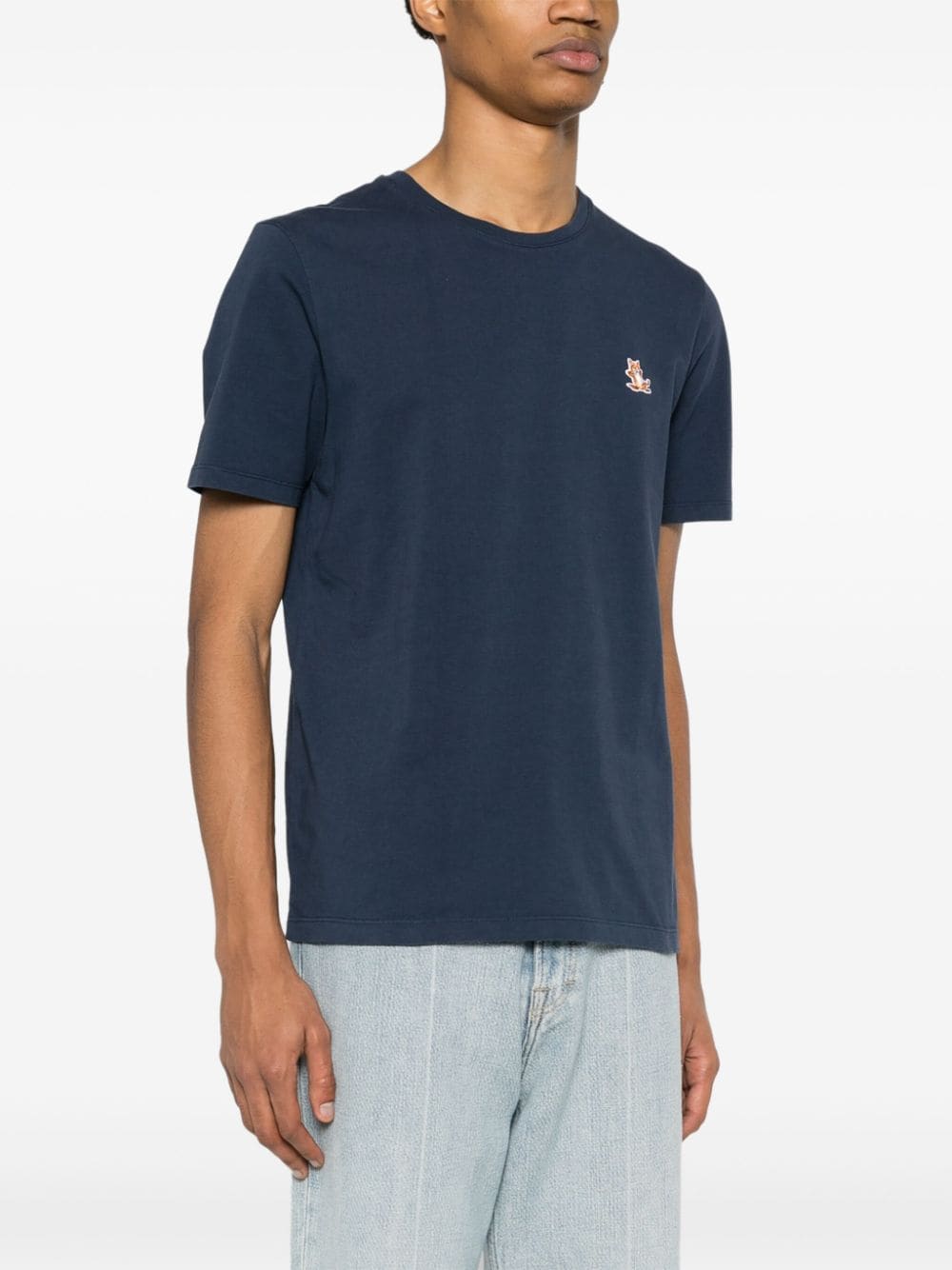 MAISON KITSUNE' T-shirts and Polos Blue