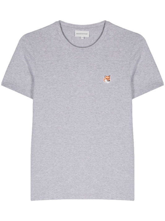 MAISON KITSUNE' T-shirts and Polos Grey