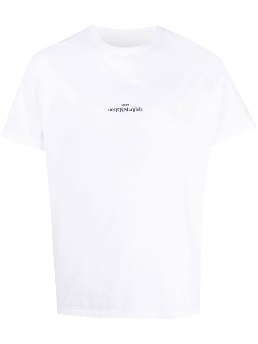 Maison Margiela T-shirts and Polos White Topwear Maison Margiela