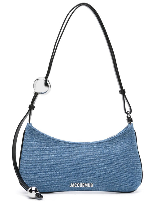 JACQUEMUS indigo blue denim Bag Shoulder JACQUEMUS