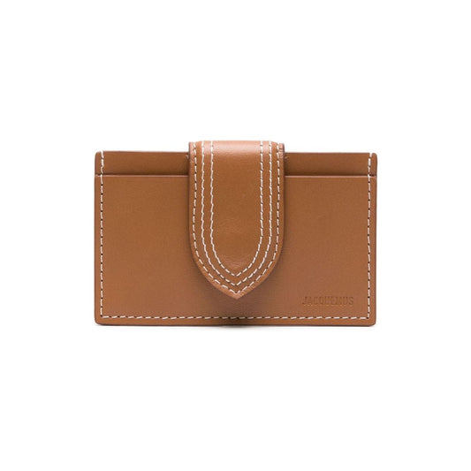 JACQUEMUS Wallets Leather Brown Wallets JACQUEMUS