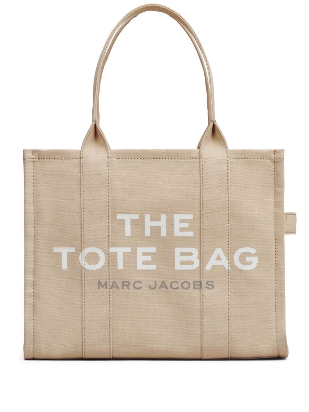 Marc Jacobs Canvas Large Tote Bag Beige Shopper Marc Jacobs