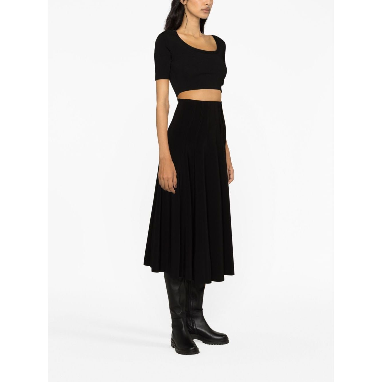 Norma Kamali Skirts Black Skirts Norma Kamali