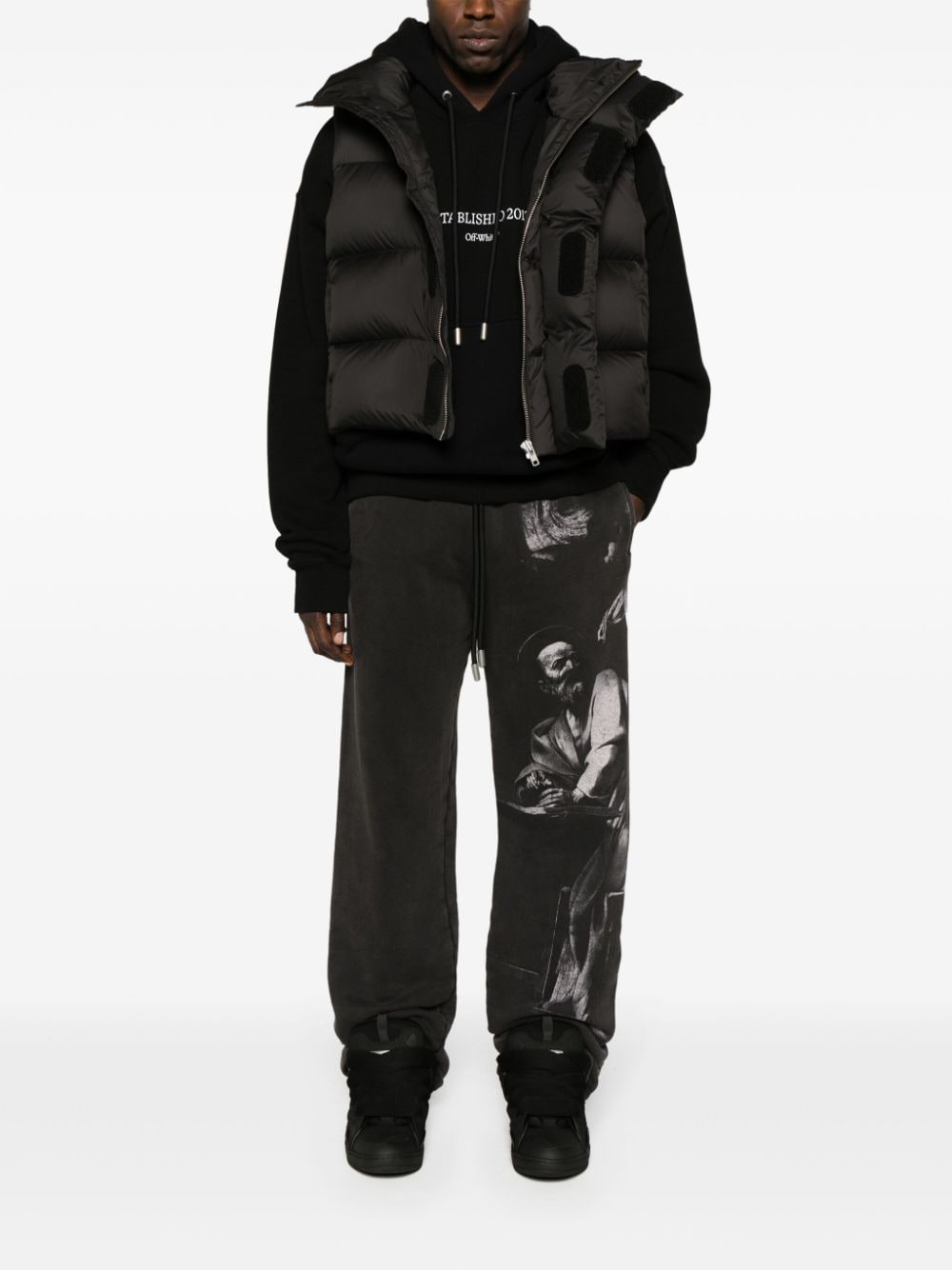 Off-White Trousers Black Trousers Off White