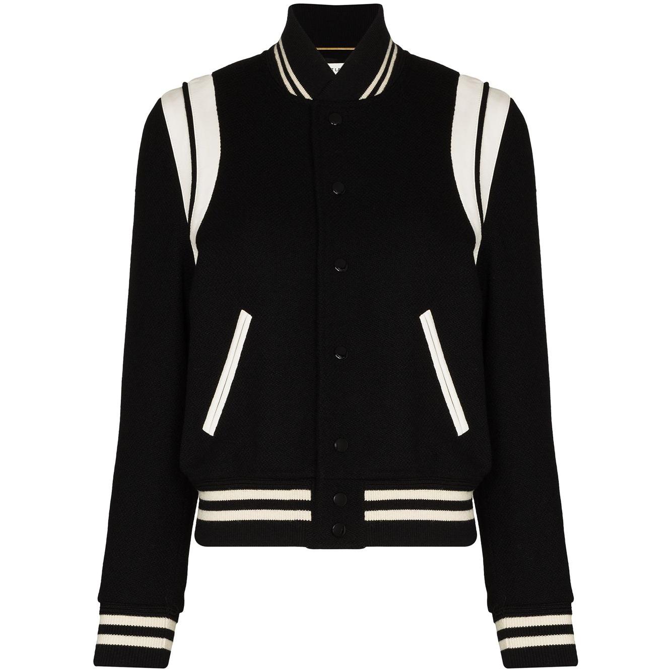 Saint Laurent  Coats Black Jackets Saint Laurent