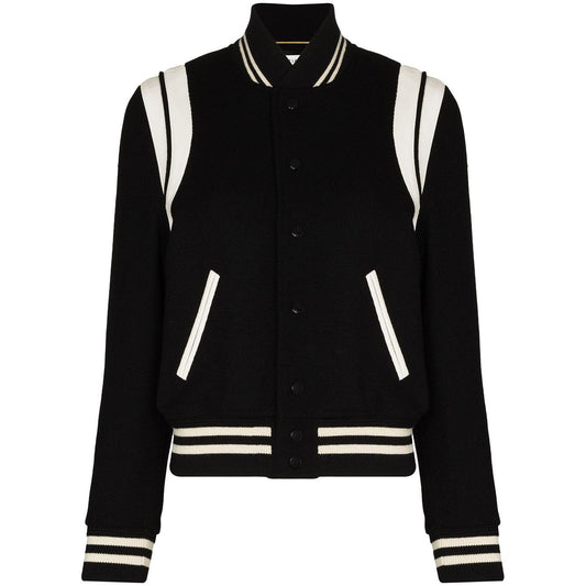 Saint Laurent  Coats Black Jackets Saint Laurent