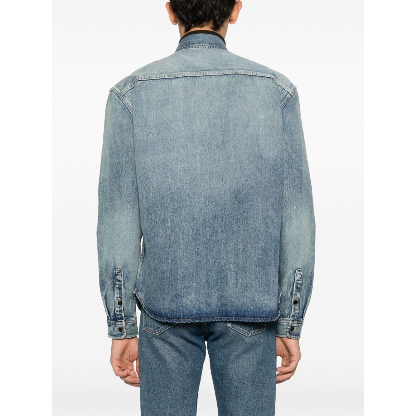 Saint Laurent  Shirts Clear Blue Shirts Saint Laurent