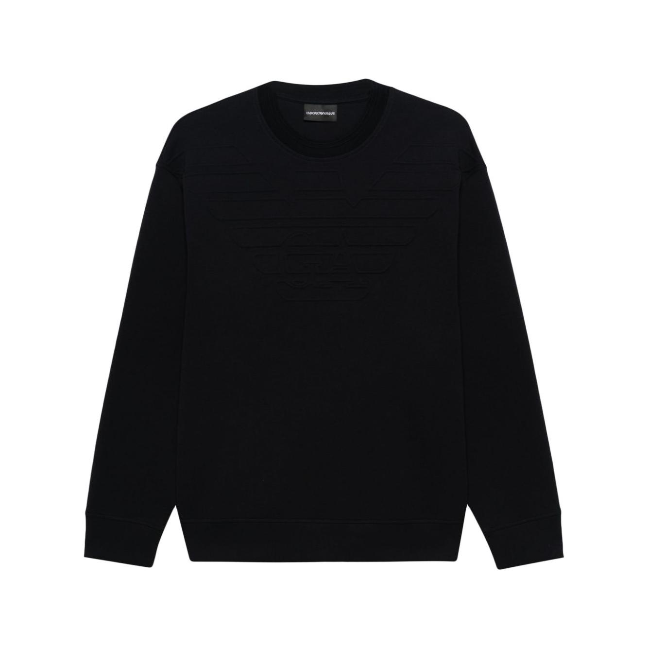 Emporio Armani Sweaters Blue Topwear Emporio Armani