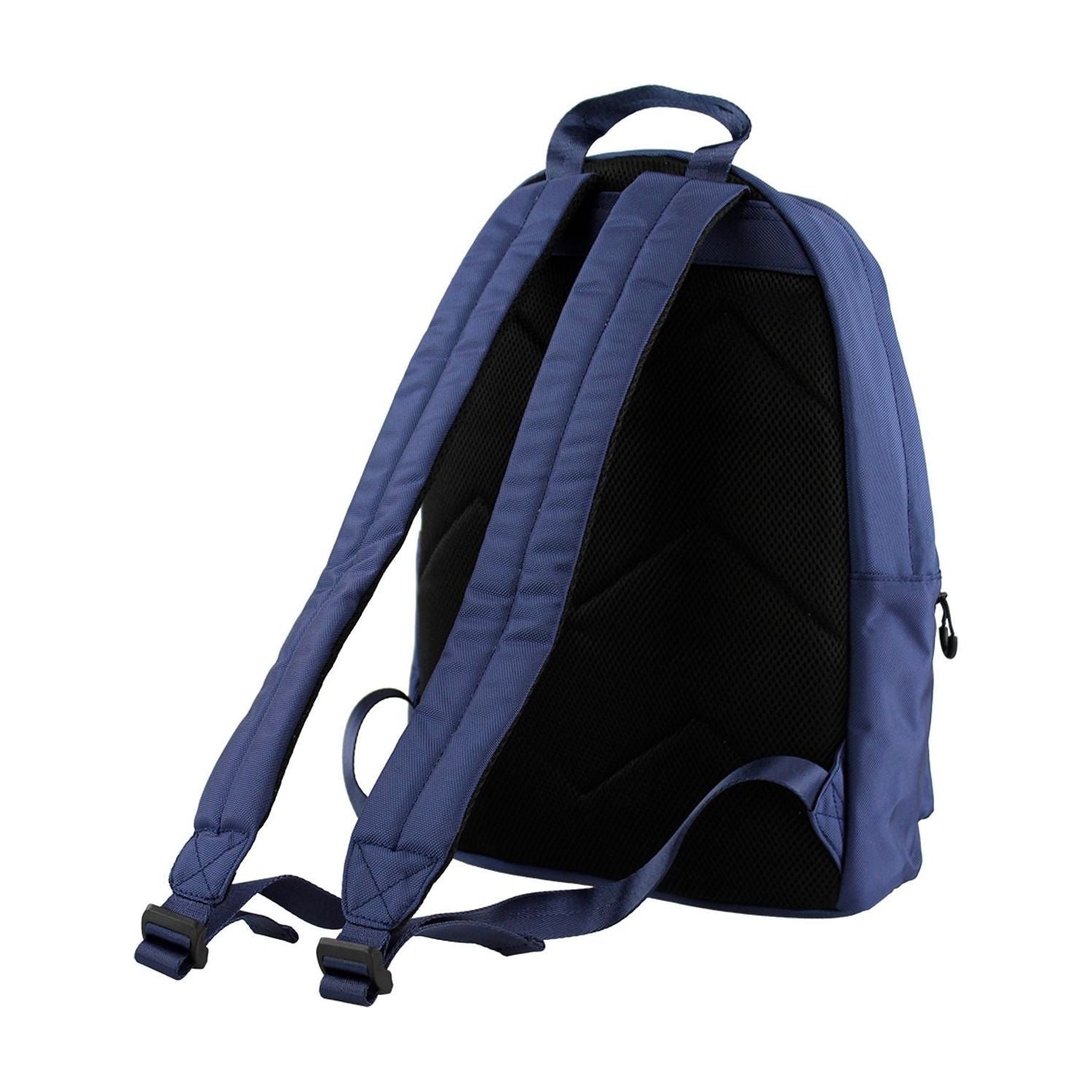 Front view with bag zipped and handles upright.