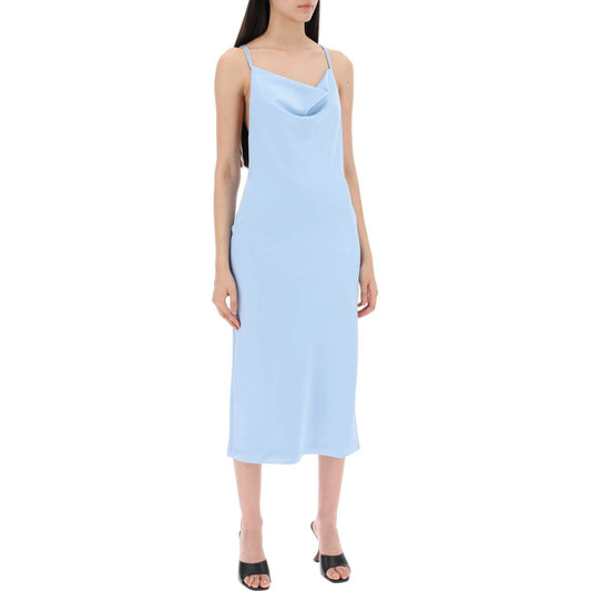 Rotate satin midi slip dress for a Dresses Rotate