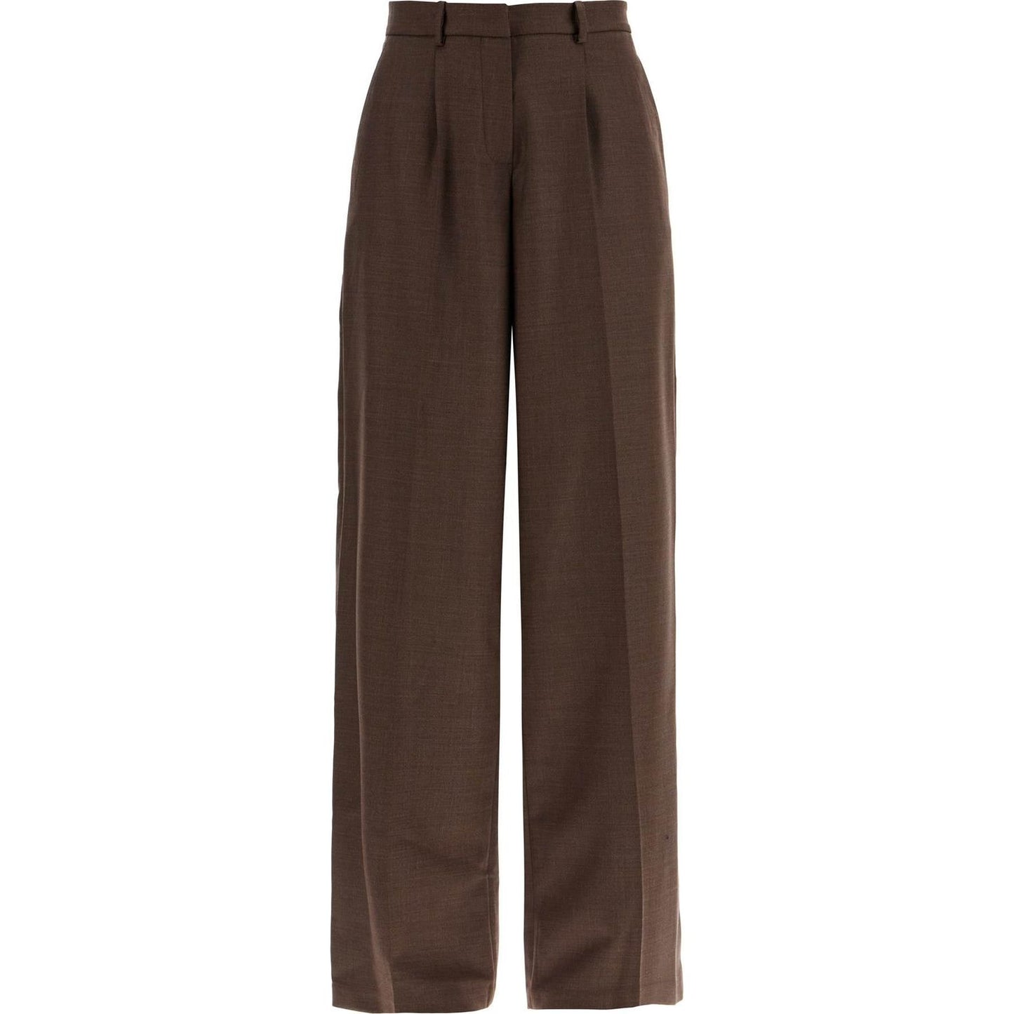 Magda Butrym wide stretch wool trousers for comfortable fit Trousers Magda Butrym