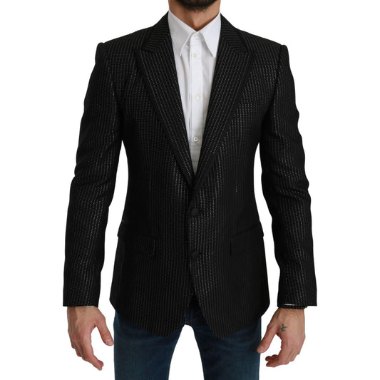 Dolce & Gabbana Elegant Slim Fit Formal Jacket Blazer Dolce & Gabbana