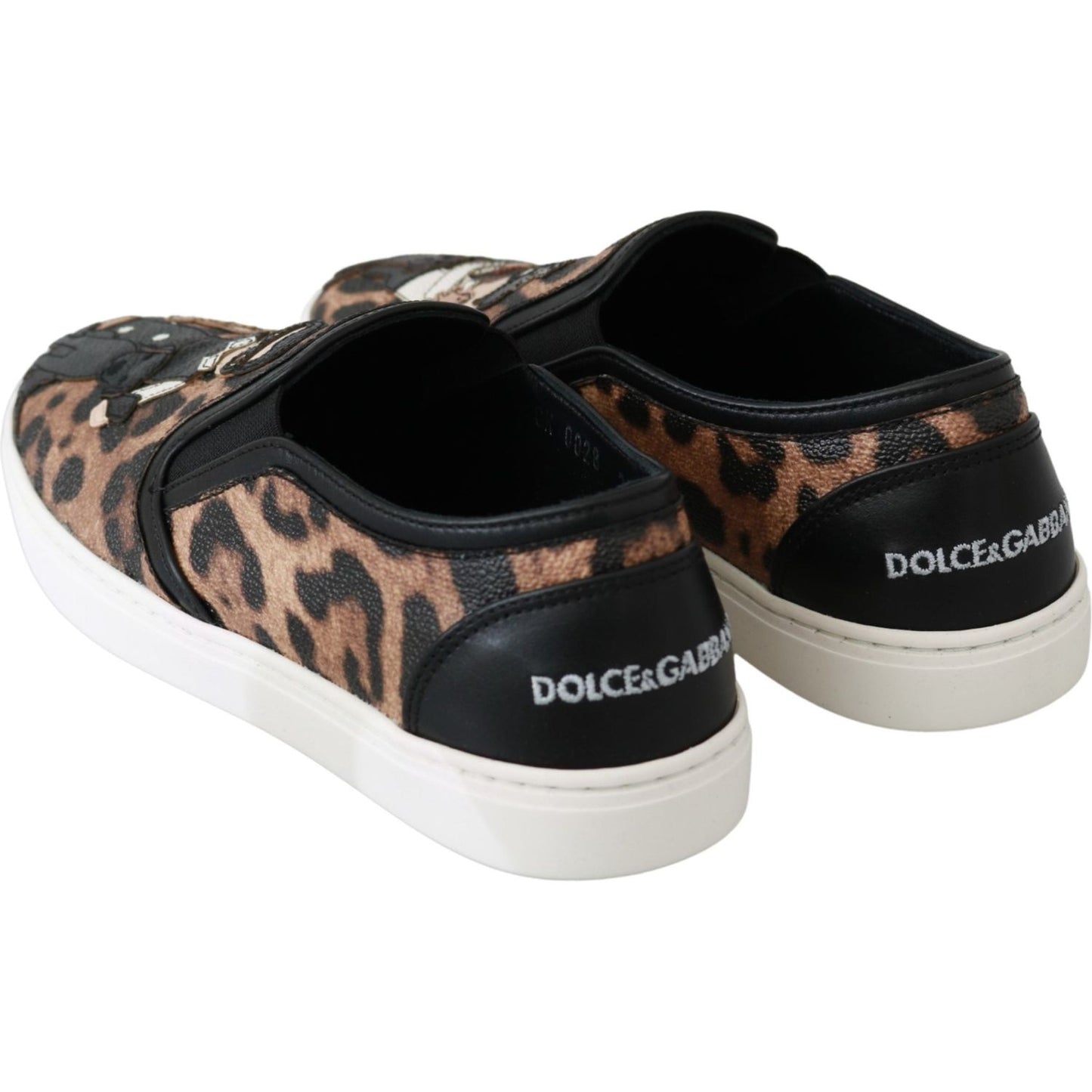 Dolce & Gabbana Chic Leopard Print Loafers for Elegant Comfort Dolce & Gabbana