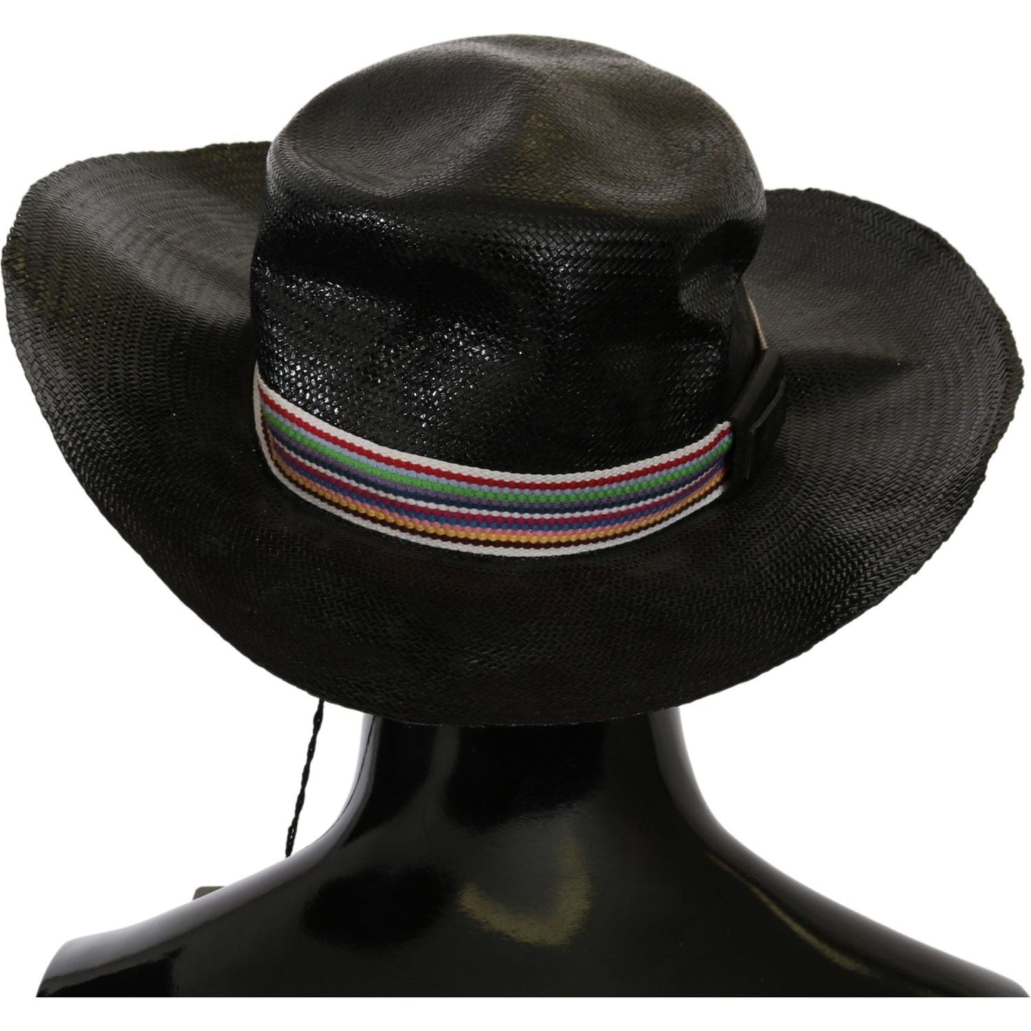 Costume National Chic Black Floppy Hat - Timeless Elegance Hat Costume National