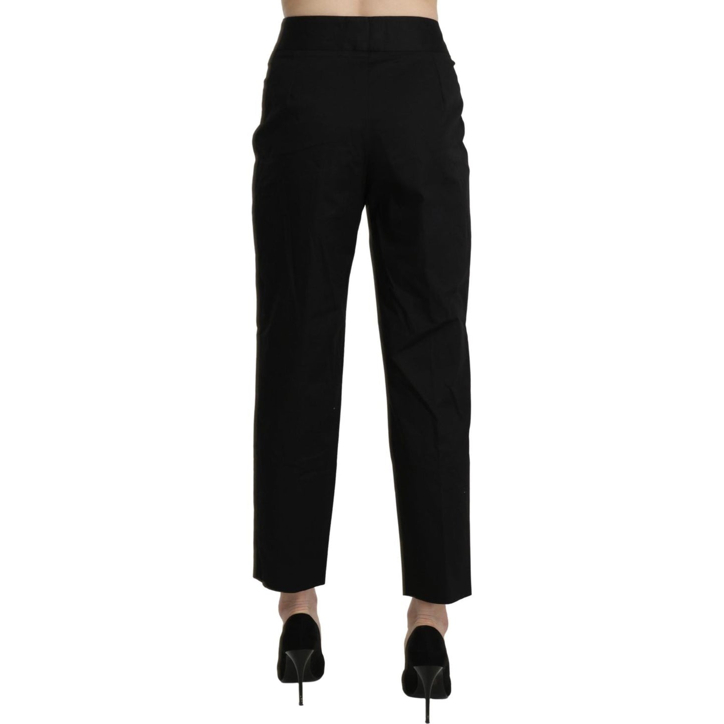 BENCIVENGA Elegant High Waist Cropped Pants Jeans & Pants BENCIVENGA