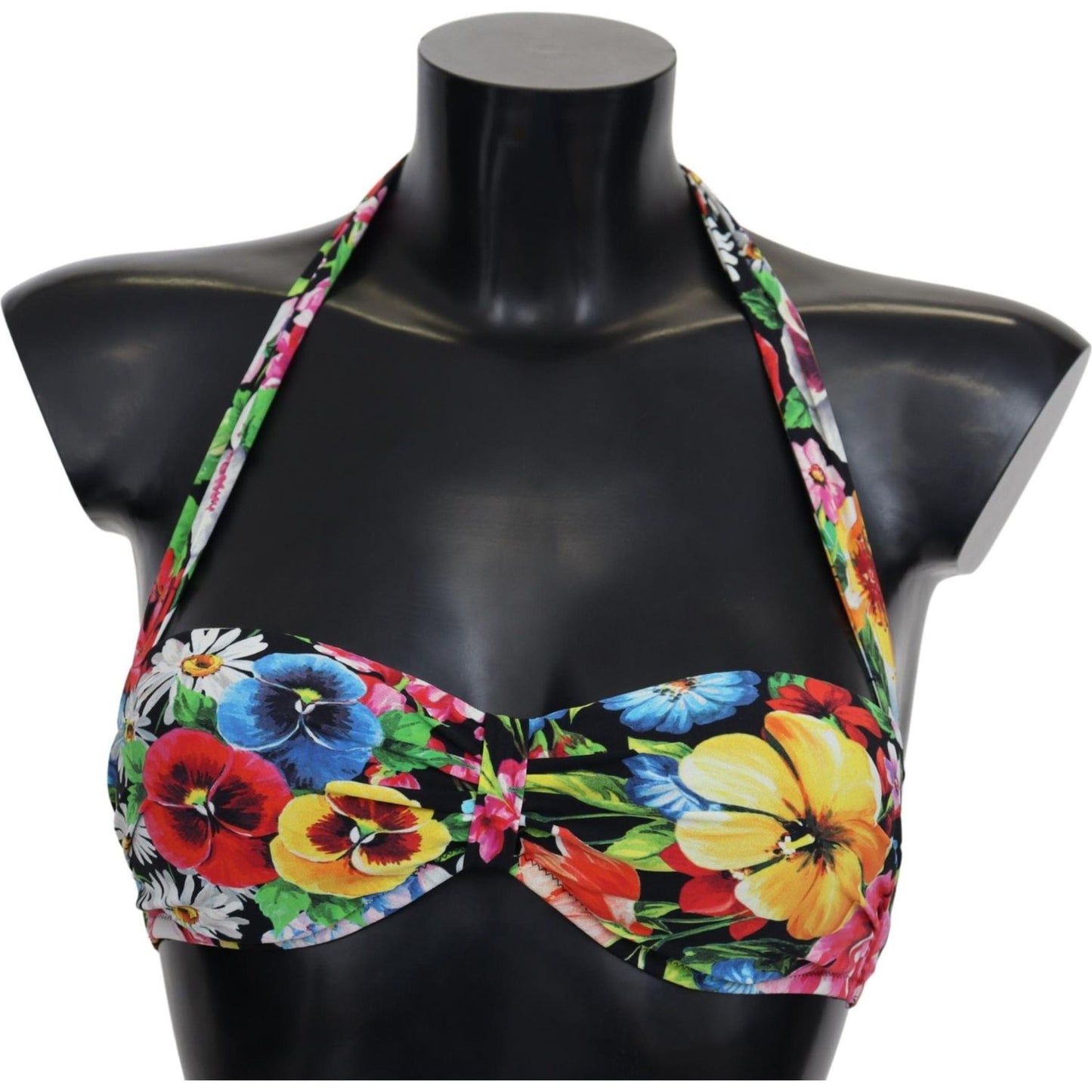 Dolce & Gabbana Floral Elegance High-End Bikini Top Dolce & Gabbana