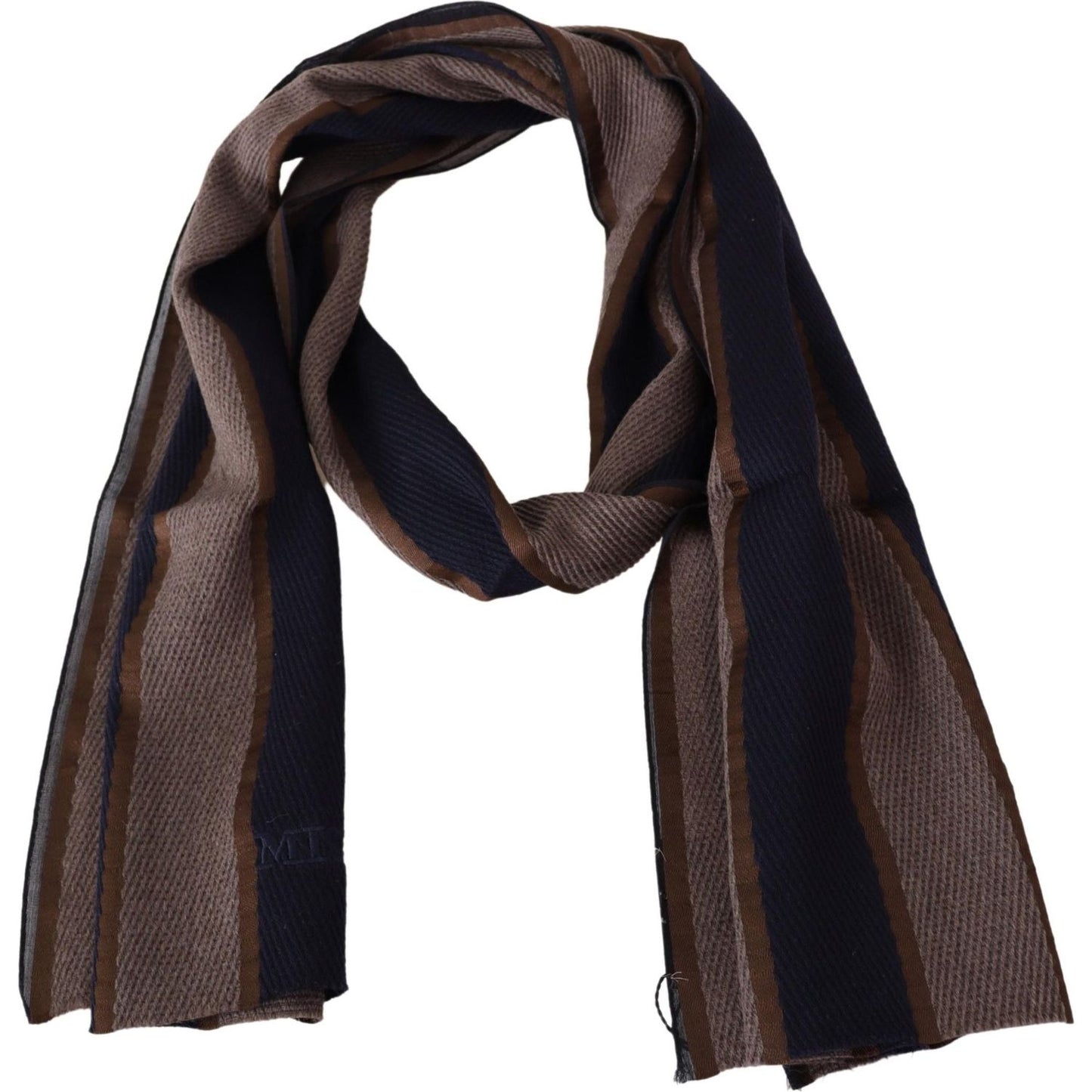 Missoni Elegant Striped Wool Scarf Missoni