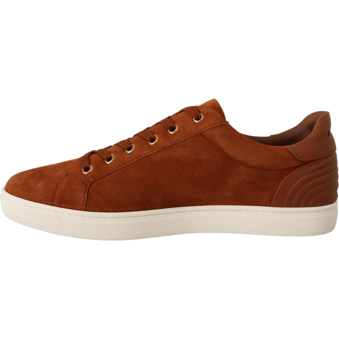 Dolce & Gabbana Elegant Light Brown Leather Sneakers Dolce & Gabbana