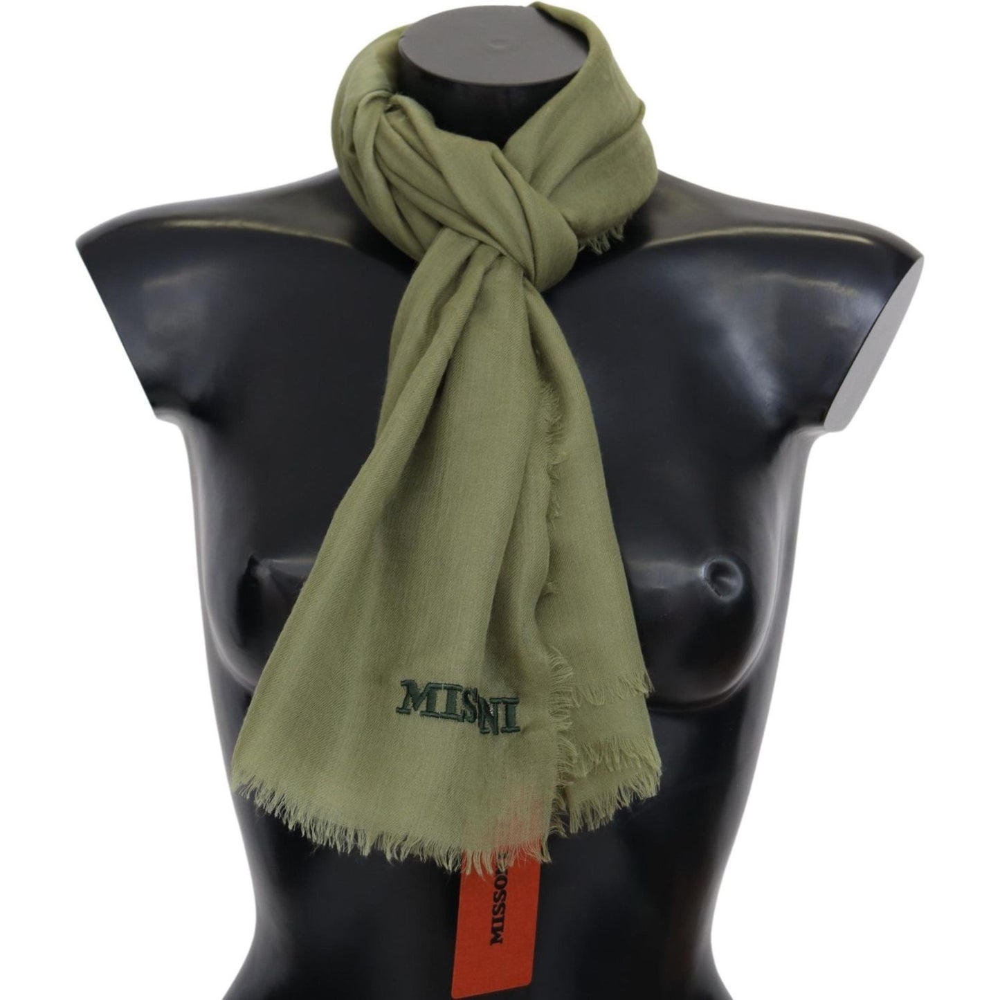 Missoni Elegant Cashmere Fringed Scarf Missoni