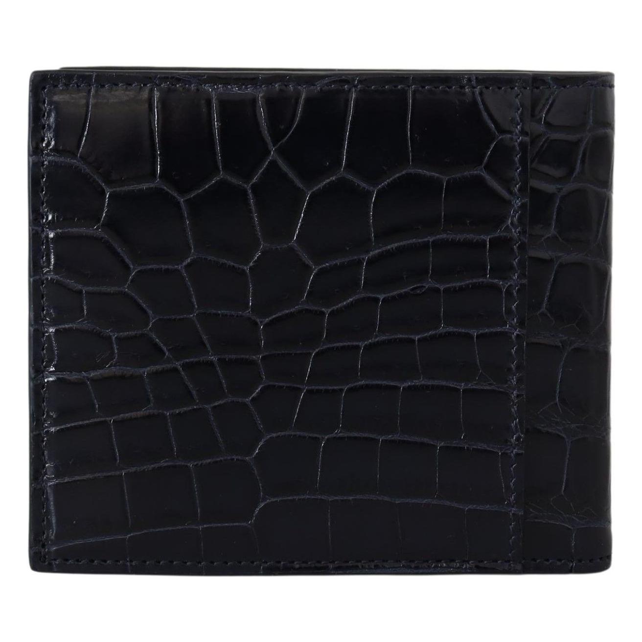 Dolce & Gabbana Elegant Exotic Leather Bifold Wallet Dolce & Gabbana