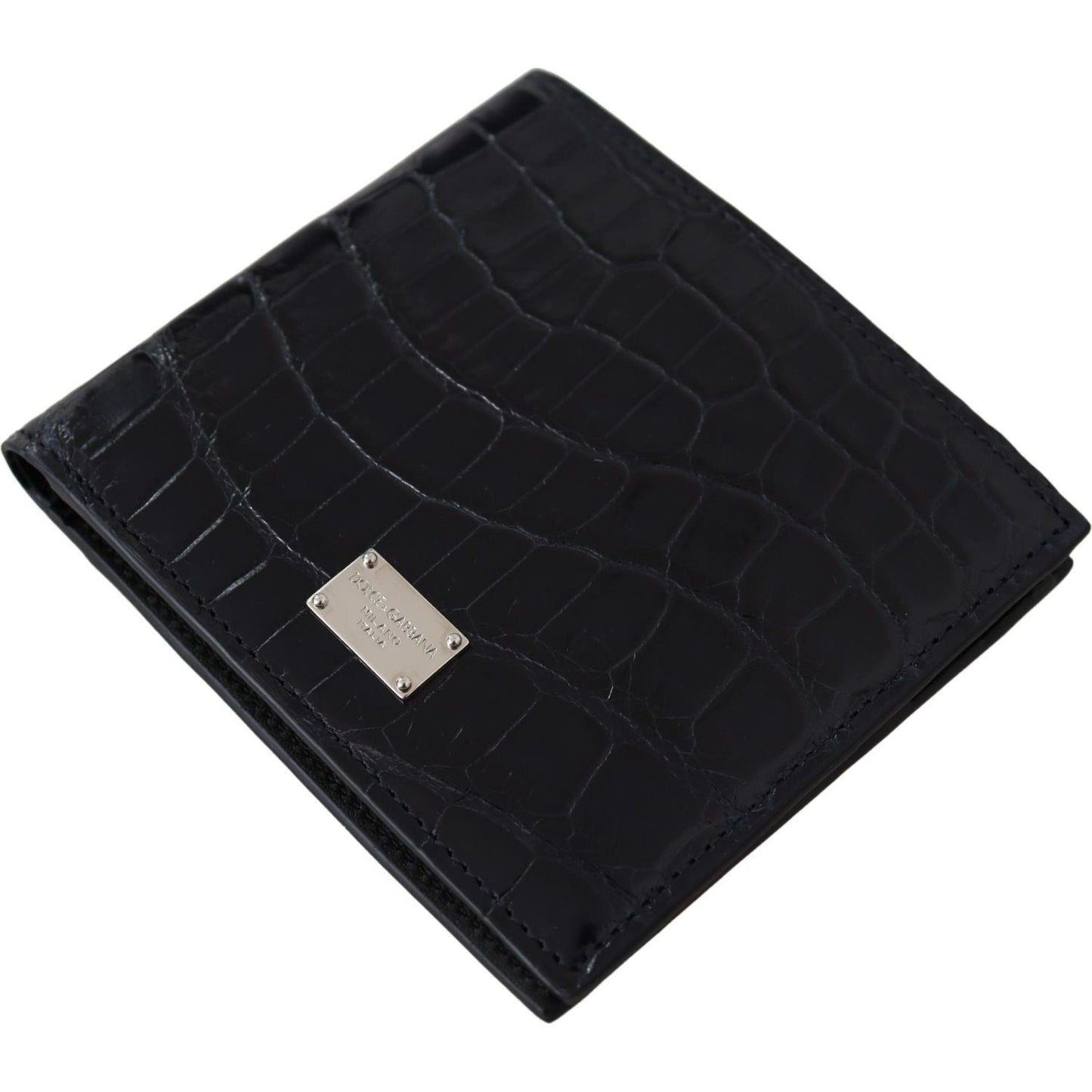 Dolce & Gabbana Elegant Exotic Leather Bifold Wallet Dolce & Gabbana