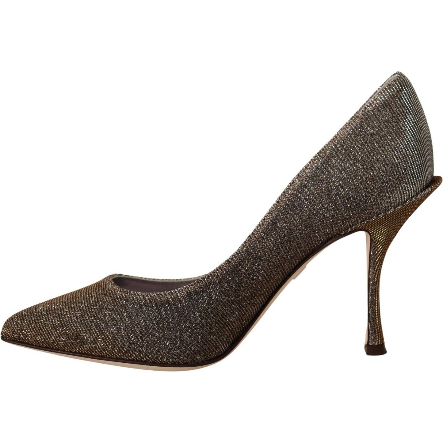 Dolce & Gabbana Elegant Silver Heels Pumps Classic Dolce & Gabbana