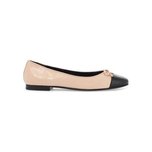 Tory Burch ballet flats with contrasting toe Flat Shoes Tory Burch