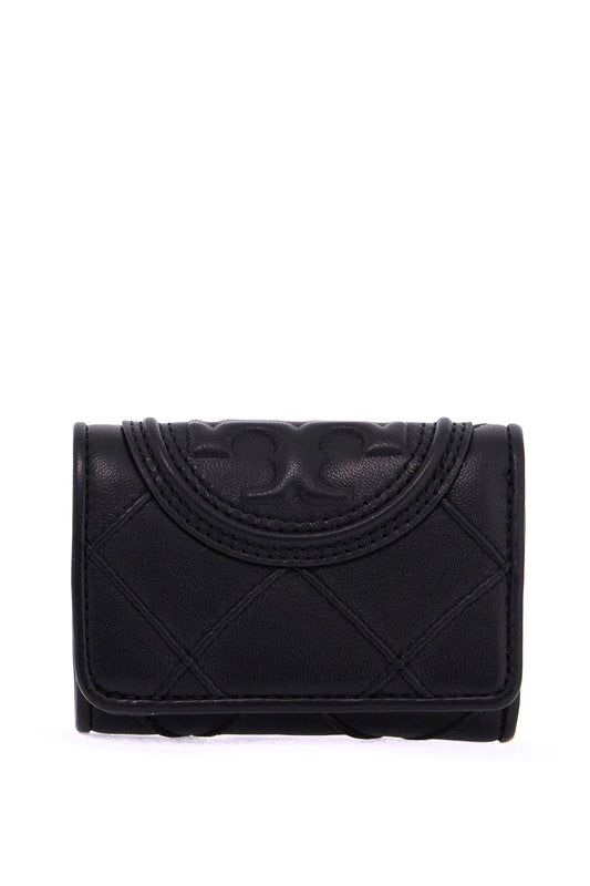 Tory Burch quilted tri-fold fleming Wallets Tory Burch Black