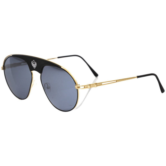 Frankie Morello Black Metallic Men's Sunglasses Frankie Morello