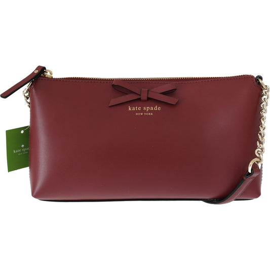 Kate Spade Elegant Bordeaux Leather Crossbody Kate Spade