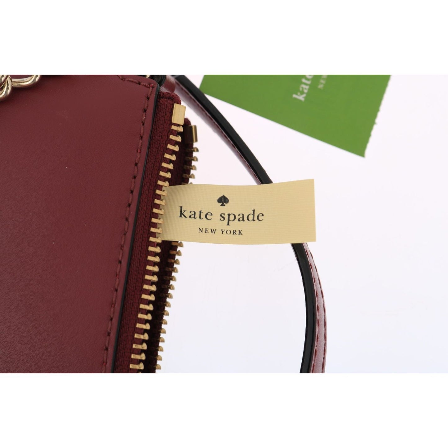 Kate Spade Elegant Bordeaux Leather Crossbody Kate Spade