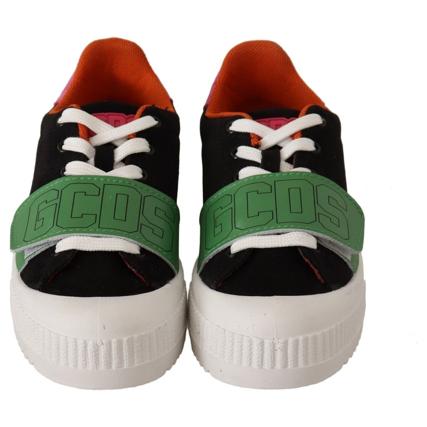 GCDS Stylish Multicolor Low Top Lace-Up Sneakers GCDS