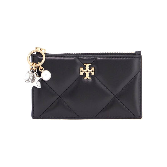 Tory Burch kira card holder with p Small Leather Goods Tory Burch