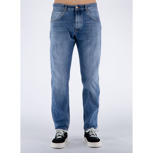 Don The Fuller Blue Cotton Men's Jeans Jeans & Pants Don The Fuller