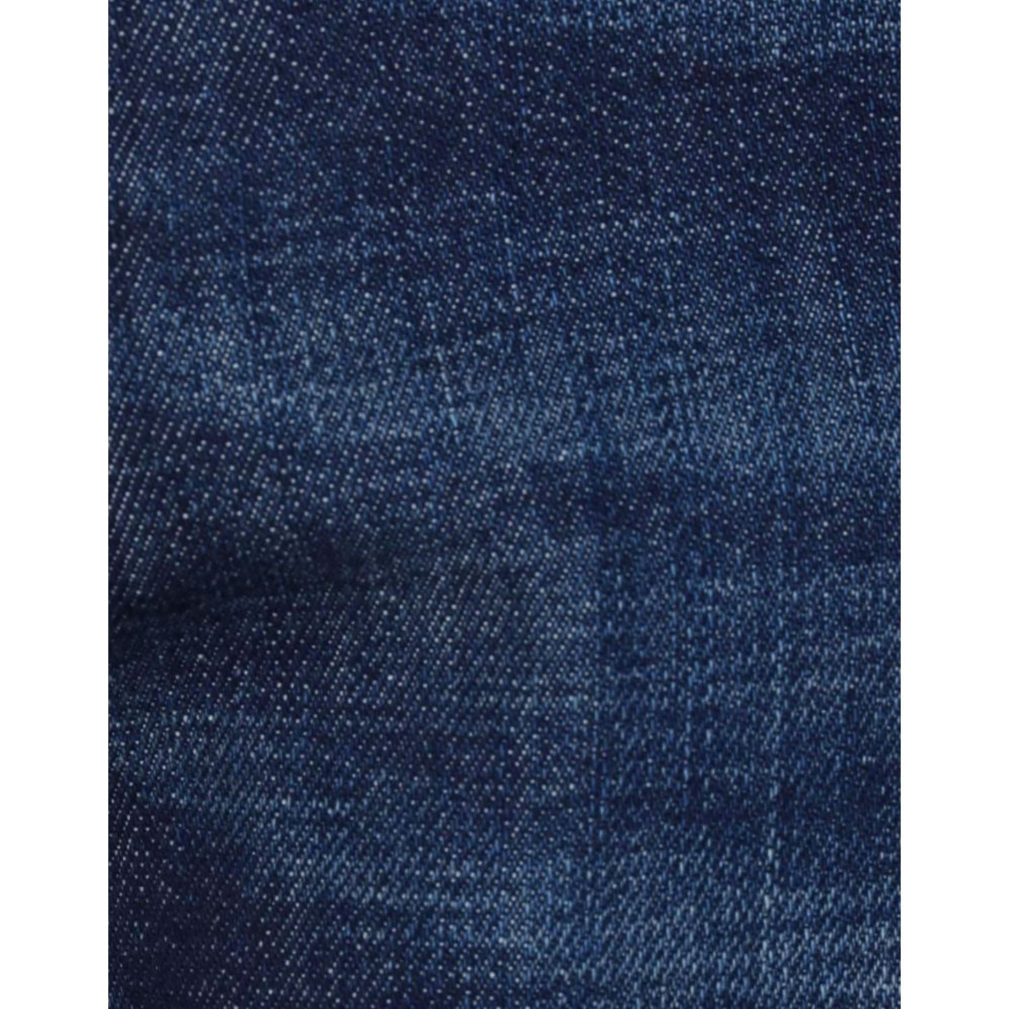 Bikkembergs Blue Cotton Men Jean Bikkembergs