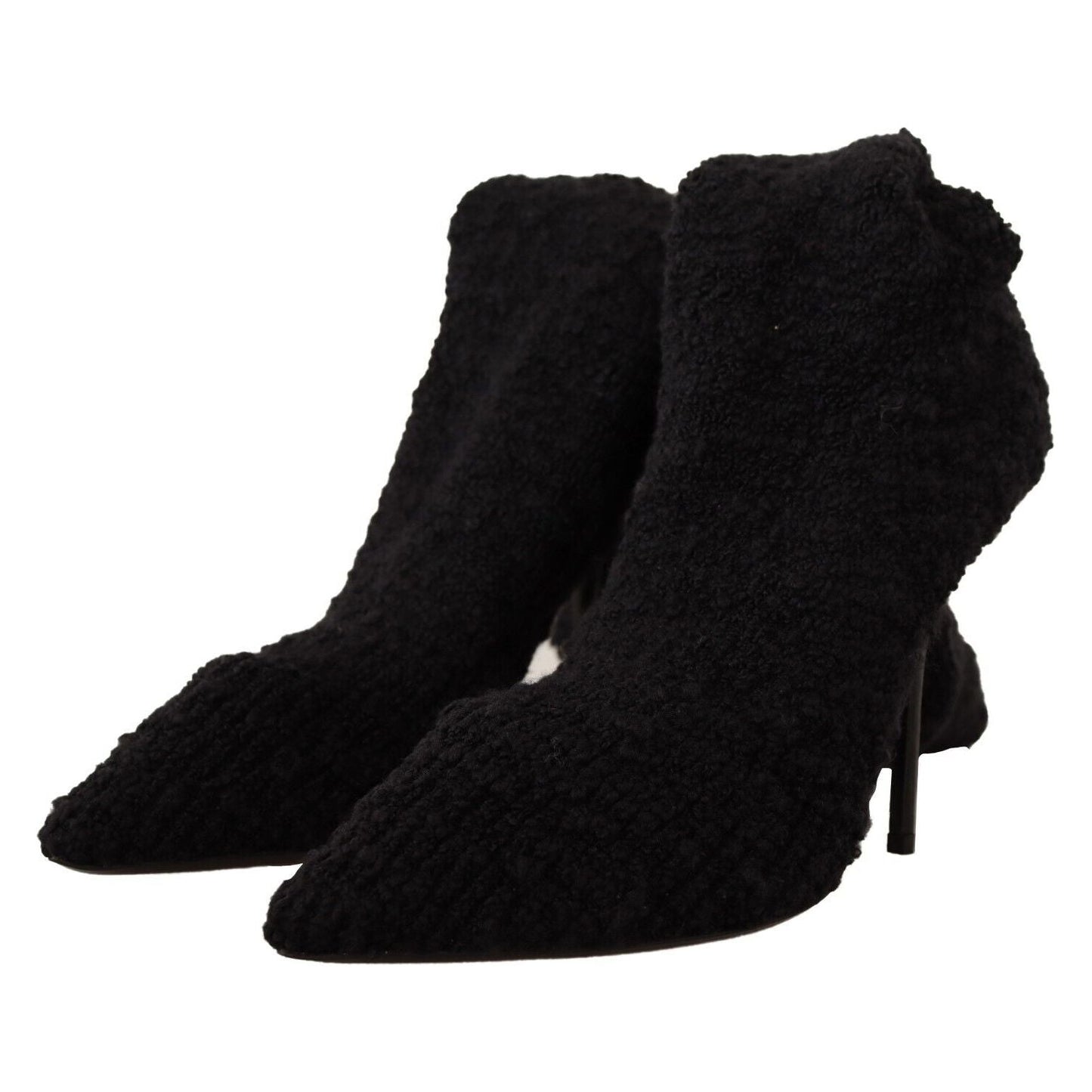 Dolce & Gabbana Chic Black Stretch Sock Boots Dolce & Gabbana