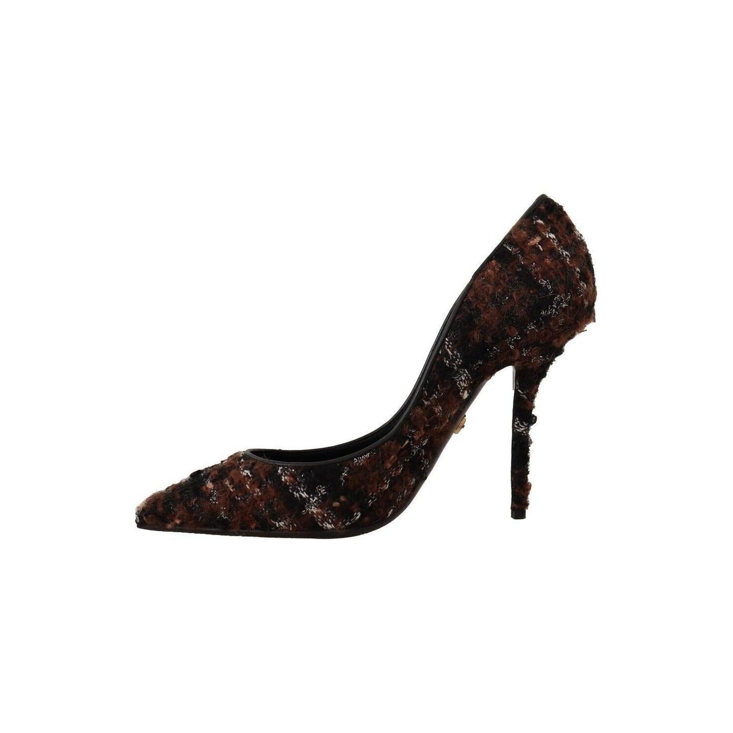 Dolce & Gabbana Elegant Multicolor Tweed Pumps Dolce & Gabbana