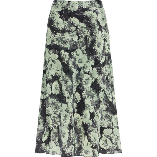 Tory Burch printed satin skirt Skirts Tory Burch