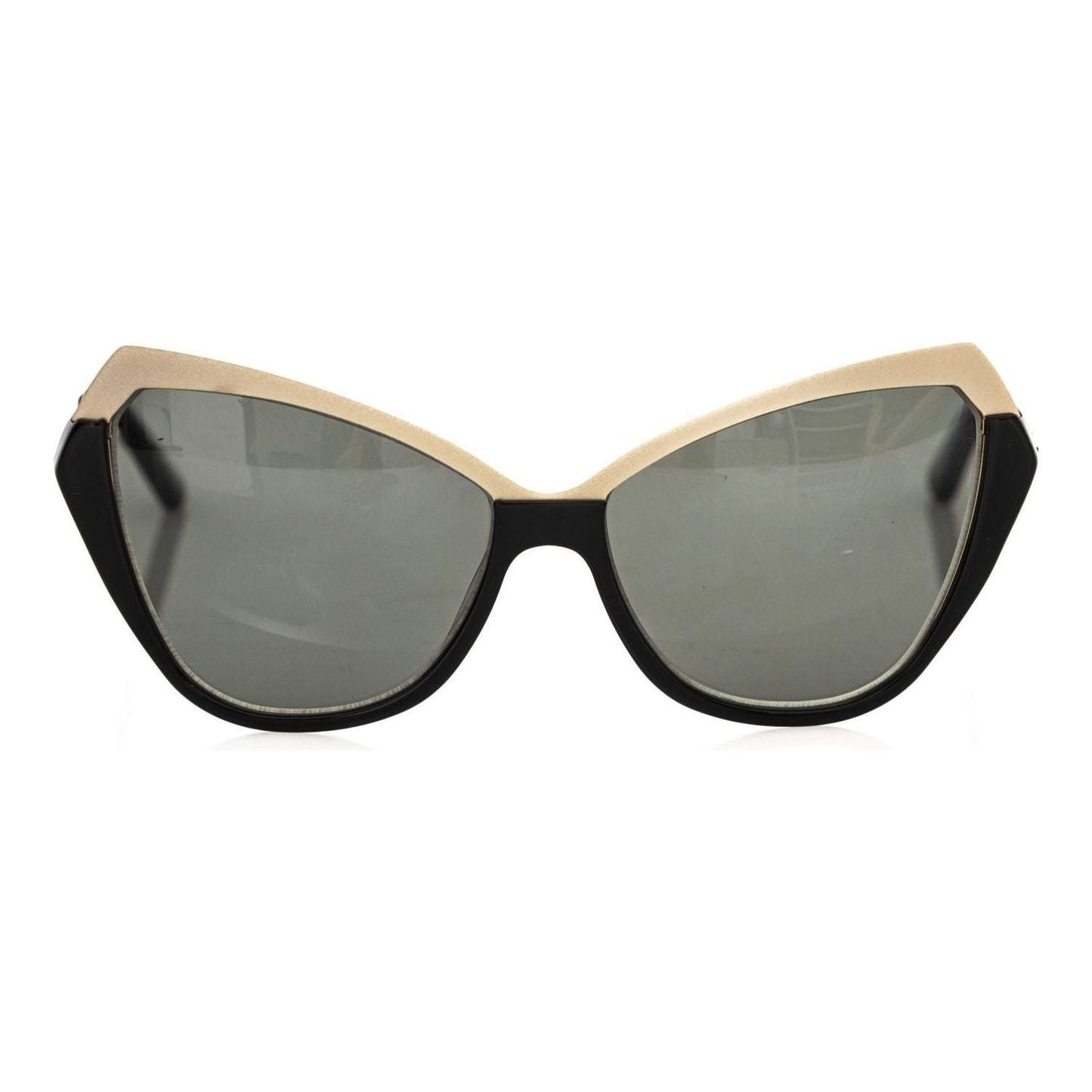 Frankie Morello Black Acetate Women's Sunglass Frankie Morello