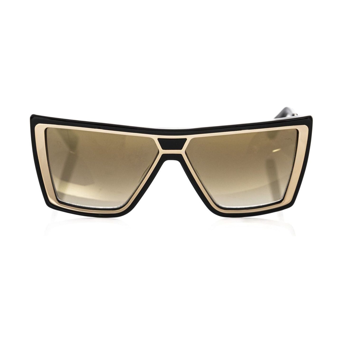 Frankie Morello Black Acetate Women's Sunglass Frankie Morello