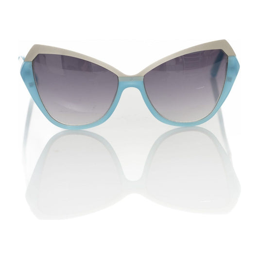 Frankie Morello Light Blue Acetate Women's Sunglass Frankie Morello