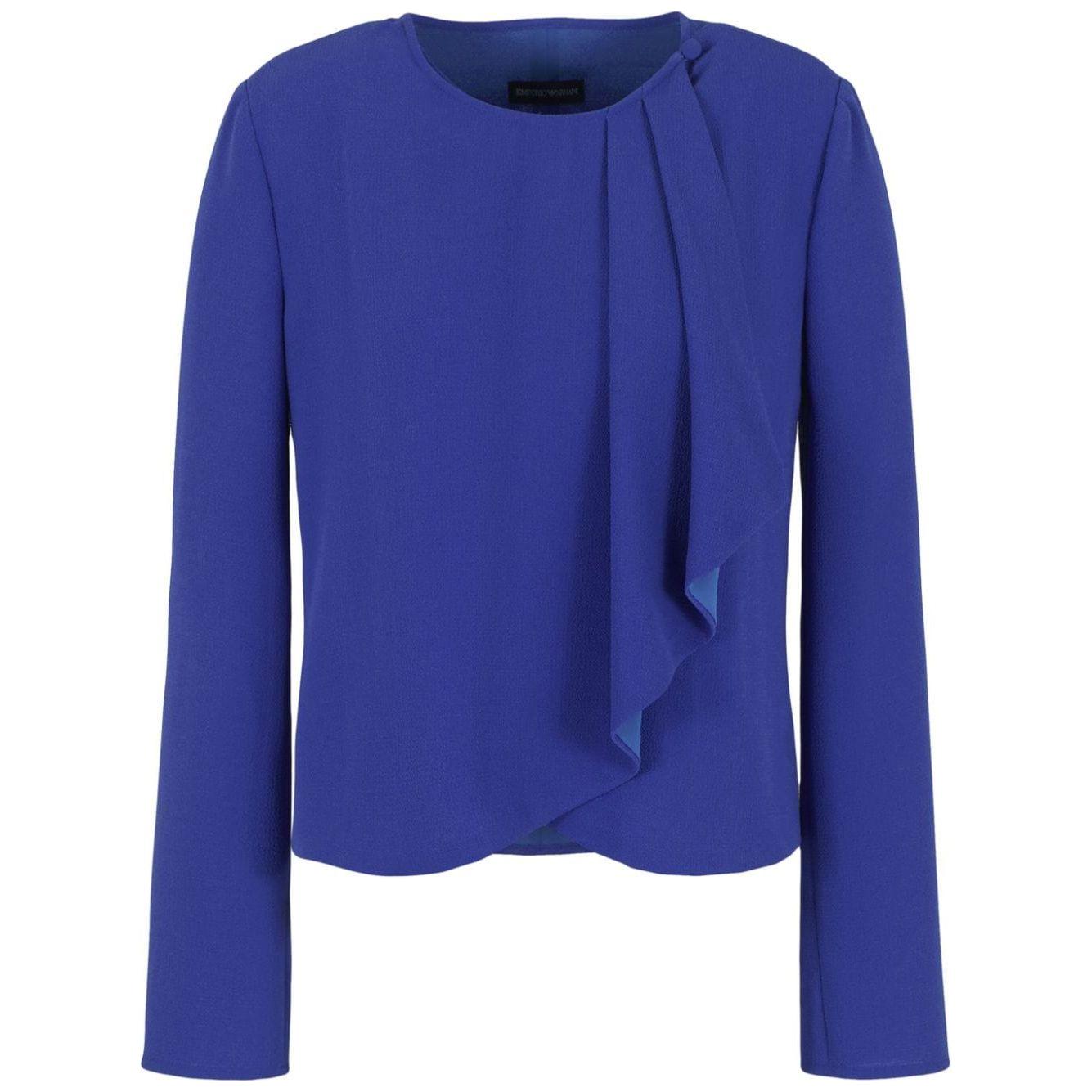 Emporio Armani Top Blue Topwear Emporio Armani