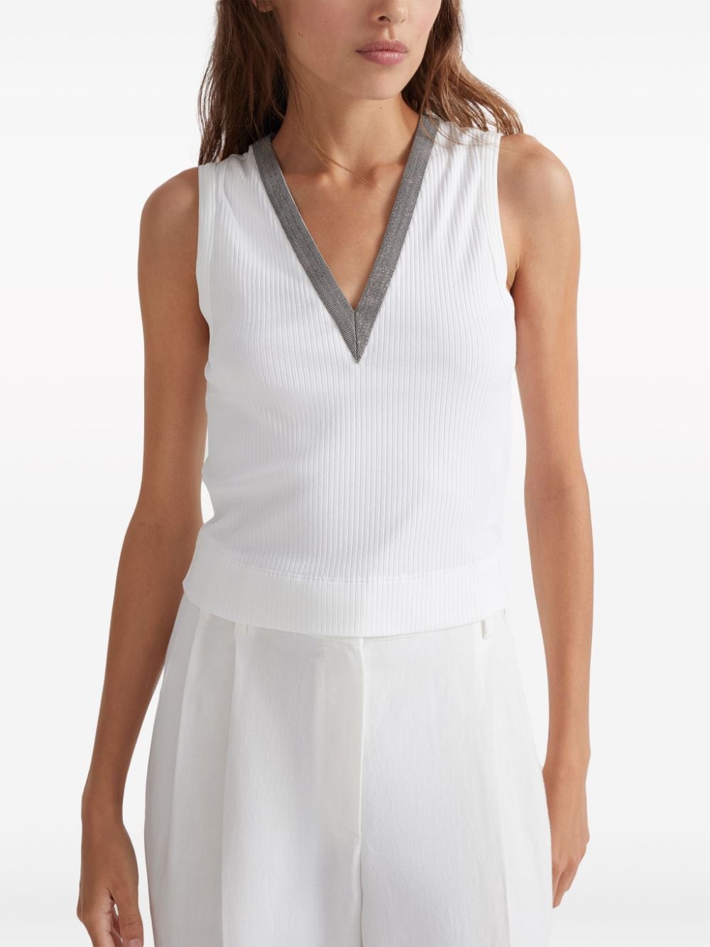 Brunello Cucinelli Top White